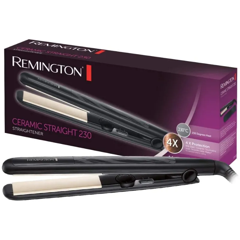 Remington Ceramic Straight S3500 Glattejern - Sort