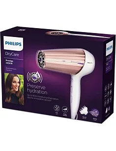 Philips DryCare Prestige HP8280/00 Hårtørre Inkl. Volumendiffusor & Stylingdyse