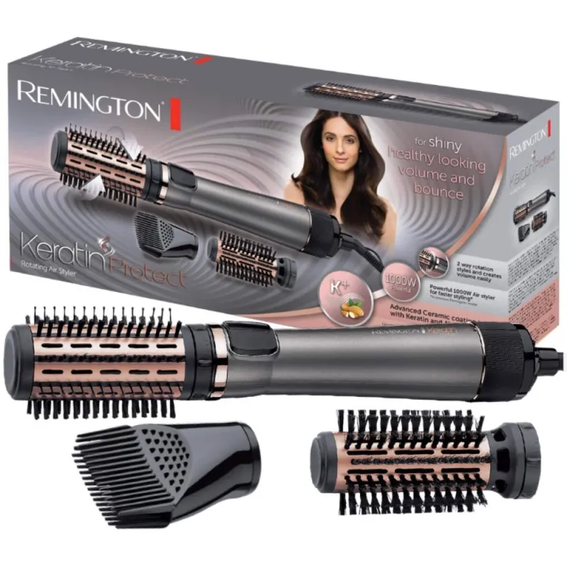 Remington AS8810 Keratin Protect Air – Roterende Styling Sæt – Rosa Guld