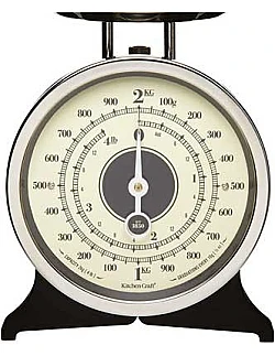 Vintage Design Mekanisk Køkkenvægt - Flere Farver