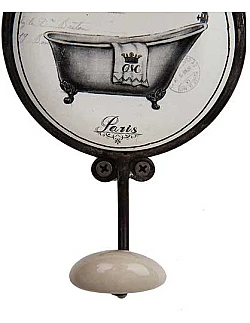 Dekorativ Vintage Retro Design Knage Til Væg - Keramik