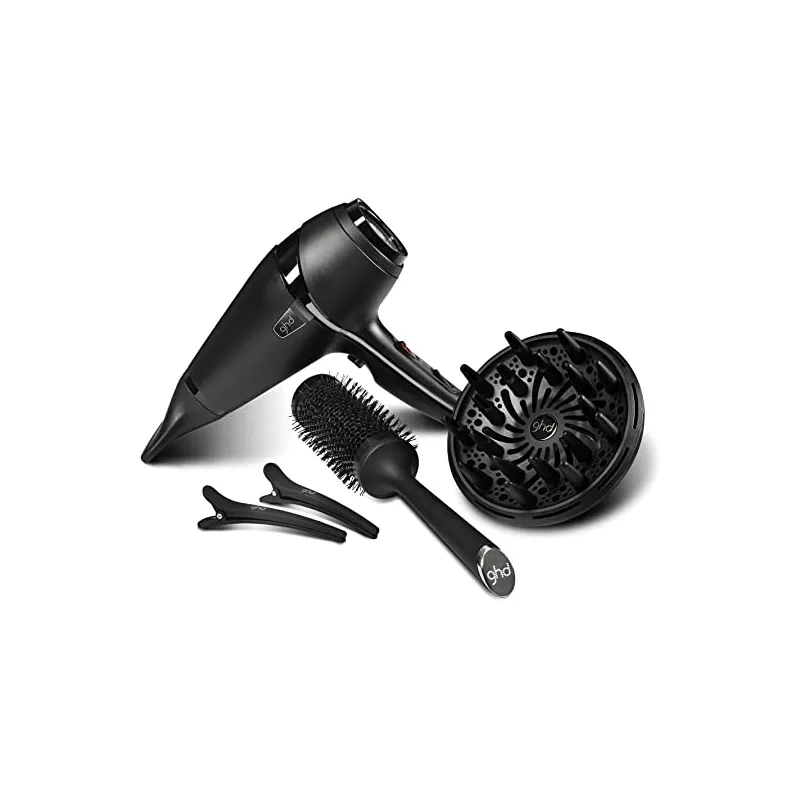 Professionel GHD Air Hair Drying Kit – Komplet Hårstyling Sæt