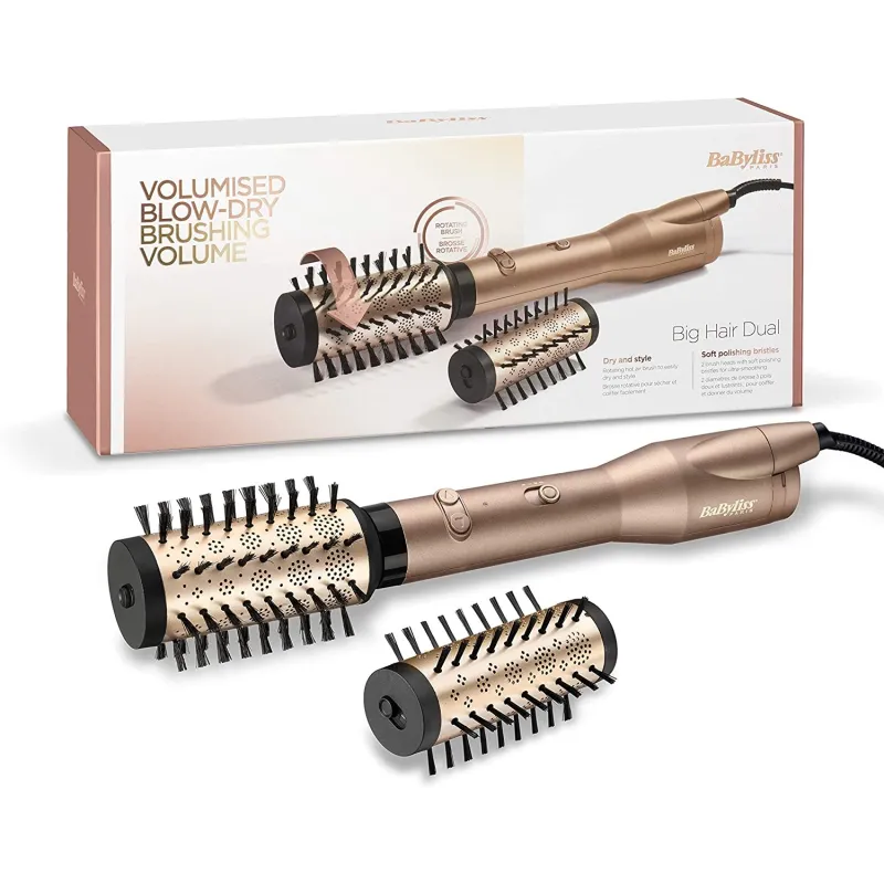 Babyliss Big Hair AS952E – Roterende Varmbørste - Champagne