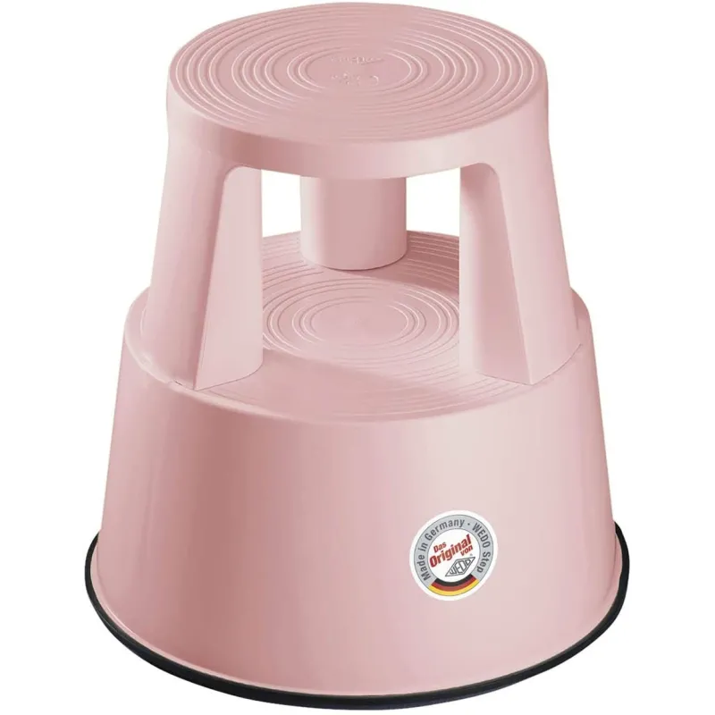 Praktisk Step Elefant Fods Skammel – Limited Edition - Lyserød