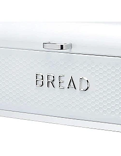Moderne Design Stål Brødkasse - Hvid