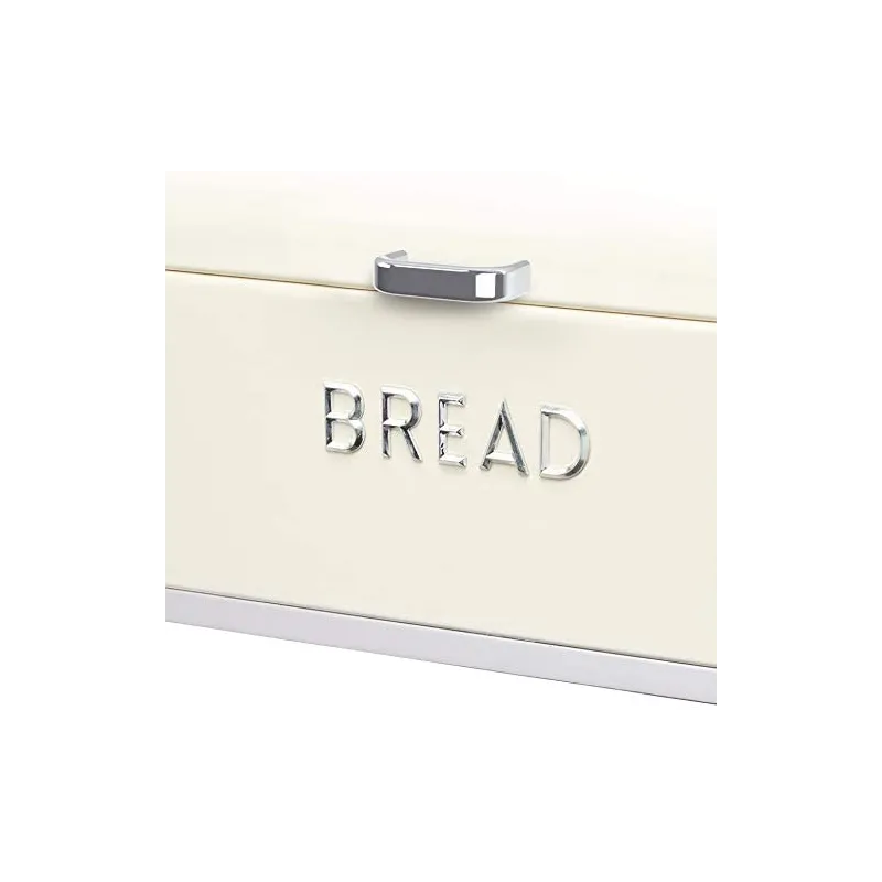 Retro Vintage Inspireret Brødkasse - Creme