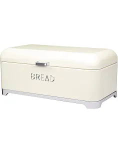 Retro Vintage Inspireret Brødkasse - Creme