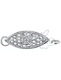 Ægte Ferskvandsperle Armbånd - 14 Karat Hvid Guld  2