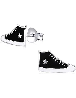 Børne Ørestikker – 925 Sterling Sølv – Cool Sneakers