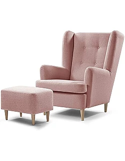 Moderne Dream Design Fodskammel - Lyserød