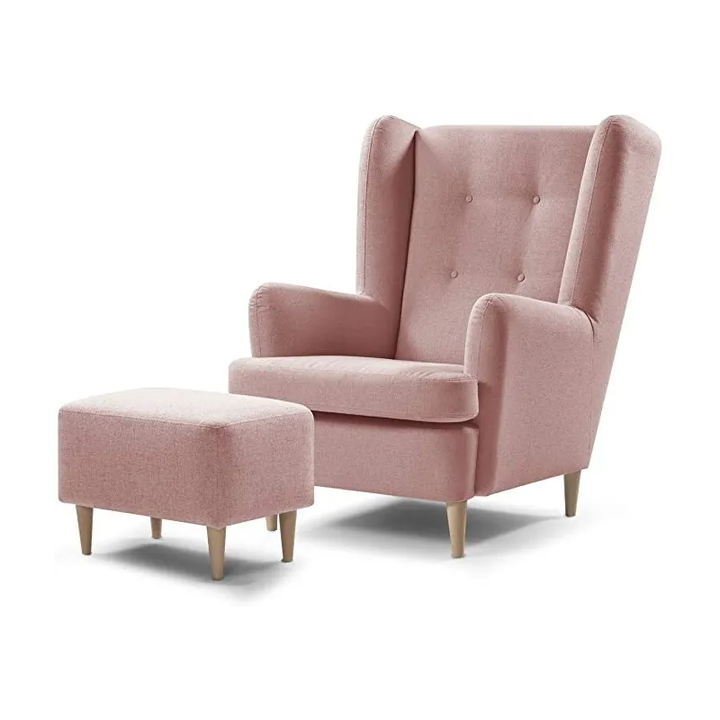 Moderne Dream Design Fodskammel - Lyserød