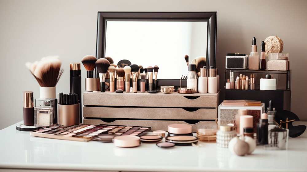 Organisér dine skønhedsprodukter systematisk